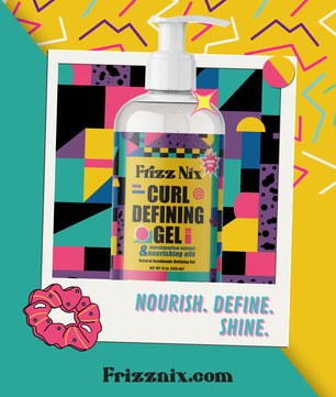 12oz Frizz Nix Curl Defining Gel