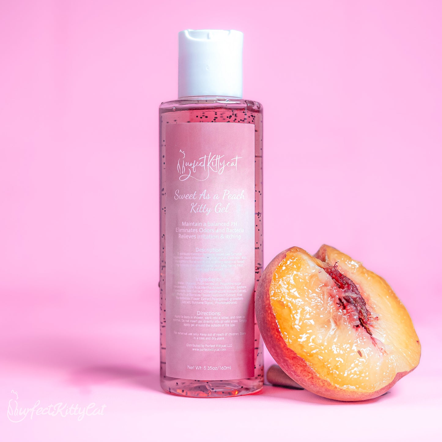 Sweet As A Peach Kitty Gel